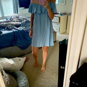 Off the shoulder dress